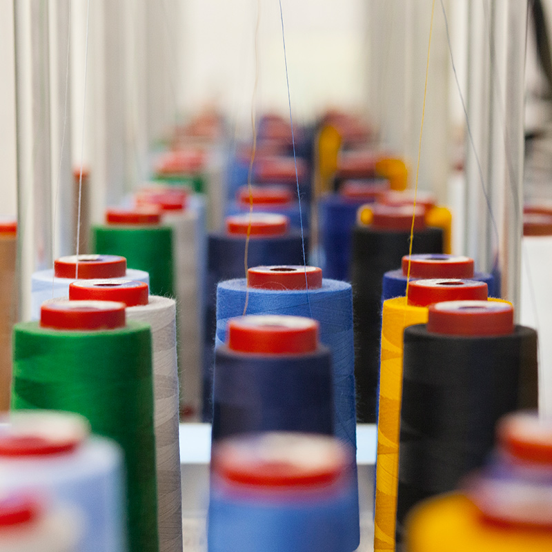 Stickerei Nahaufnahme